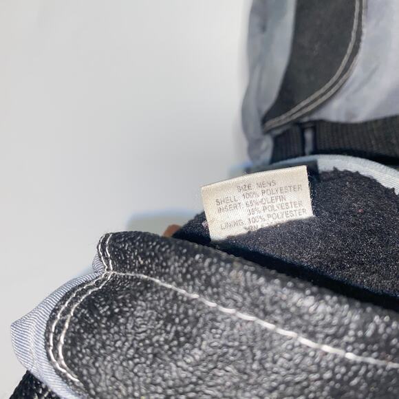 ABG Accessories Thinsulate Insulation 40 Grams Gray Black Winter Gloves Men's - Picture 5 of 6